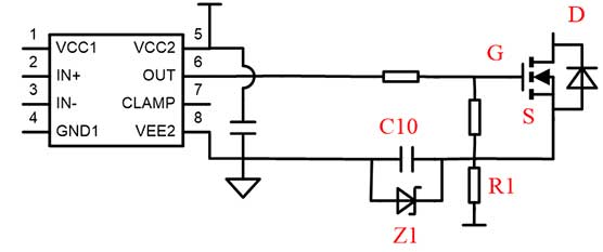 SiC MOSFET替代Si MOSFET,只有單電源正電壓時如何實現(xiàn)負壓？