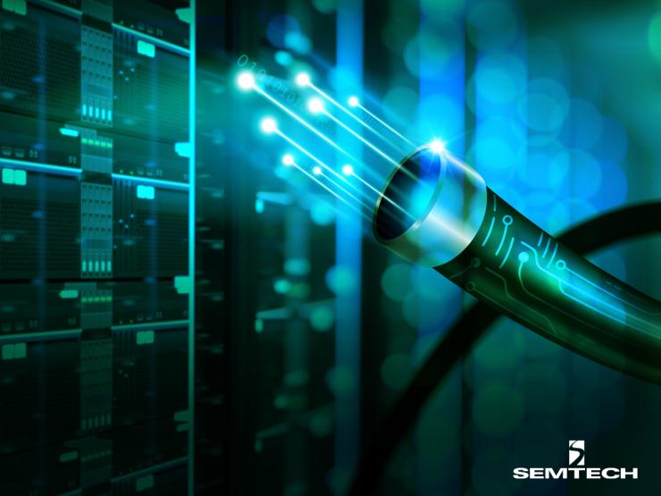 Semtech宣布正式量產(chǎn)Tri-Edge? PAM4 CDR芯片組，支持100G數(shù)據(jù)中心光纖鏈路