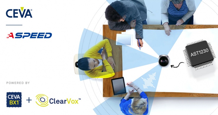 CEVA和信驊科技合作在第二代智能攝像頭和視頻會(huì)議系統(tǒng)的 Cupola360 SoC 上實(shí)現(xiàn)出色的語(yǔ)音體驗(yàn) 