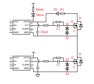SiC MOSFET替代Si MOSFET，自舉電路是否適用？