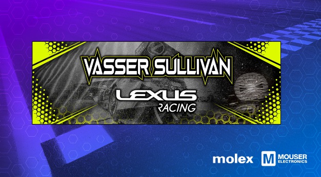  貿(mào)澤贊助的Vasser Sullivan Lexus車隊(duì)在IMSA本賽季開幕戰(zhàn)中表現(xiàn)出色
