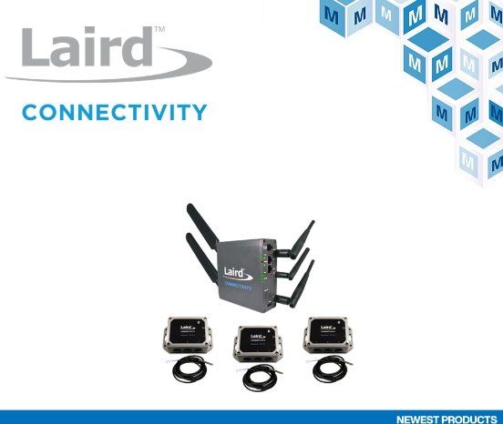 貿(mào)澤備貨Laird Connectivity Sentrius IG60-BL654 + BT610入門套件為溫度檢測應(yīng)用助力