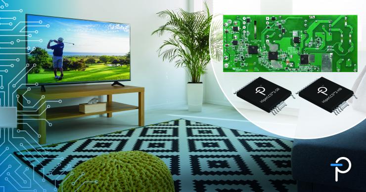 Power Integrations推出HiperLCS-2芯片組，可提高LLC變換器效率并可減少40%的元件數(shù)