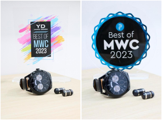 華為穿戴新物種驚艷巴展，榮獲MWC 2023多個媒體大獎