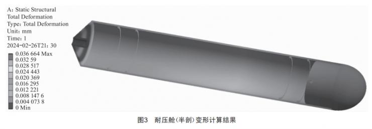 水下機器人耐壓艙的結(jié)構(gòu)設(shè)計與分析