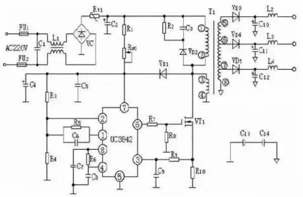 3～25V電壓可調(diào)穩(wěn)壓電路圖的設(shè)計(jì)