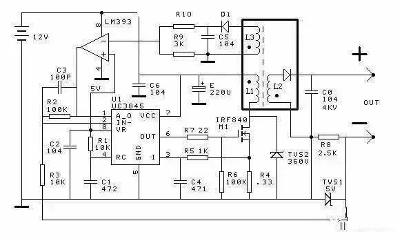 3~25V電壓可調(diào)穩(wěn)壓電路圖的設(shè)計(jì)