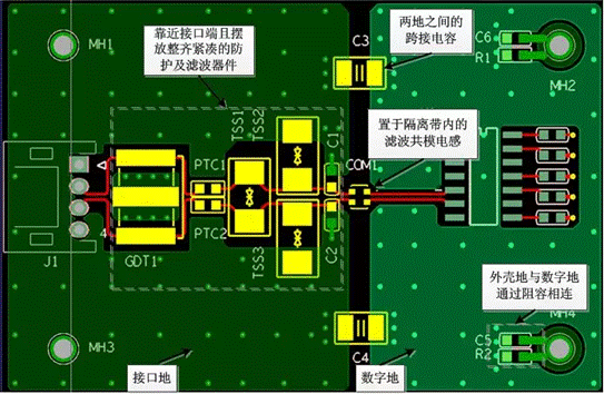 常用的RS-485接口電路的EMC電路設(shè)計(jì)