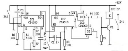 精確長延時電路圖的設(shè)計