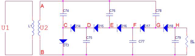 倍壓整流電路工作原理