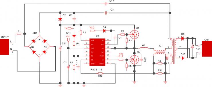 RS瑞森半導體助力實現(xiàn)優(yōu)秀LLC諧振方案--PCB LAYOUT