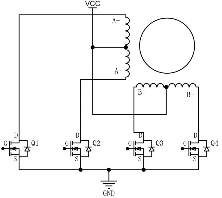 低壓MOS在步進(jìn)電機(jī)驅(qū)動器上的應(yīng)用-REASUNOS瑞森半導(dǎo)體