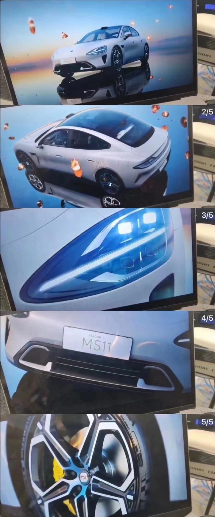 網(wǎng)曝小米汽車設計效果圖