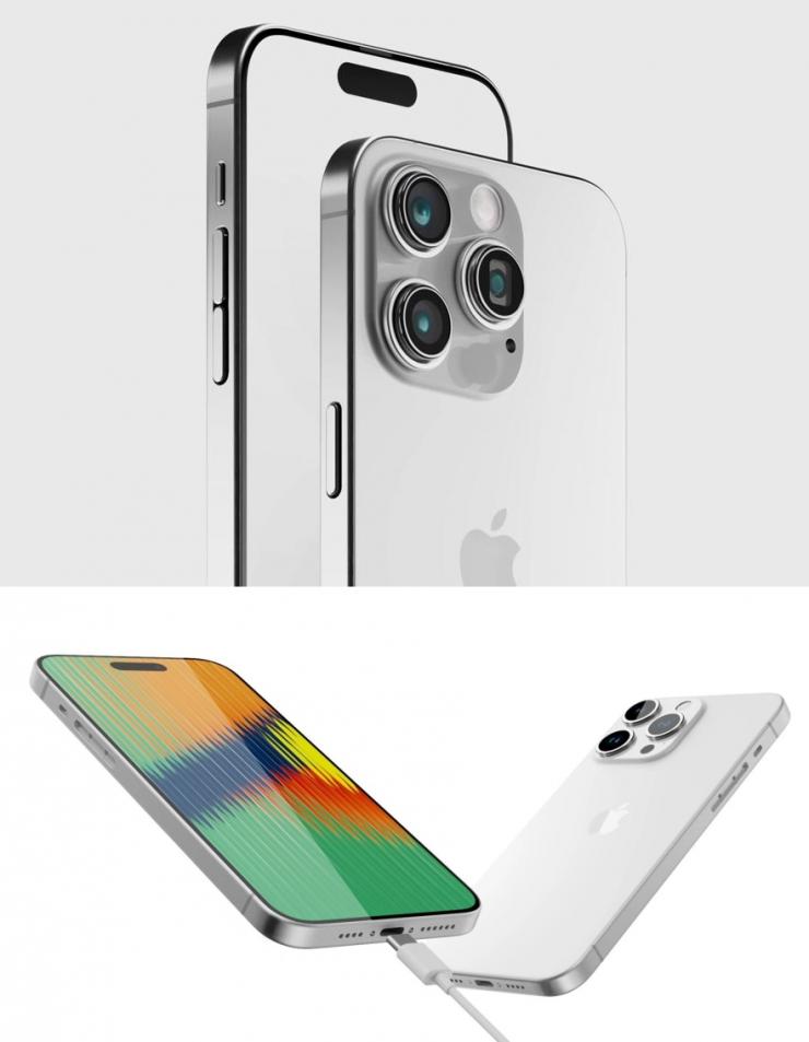 后置攝像頭突出，iPhone 15 Pro 渲染圖曝光