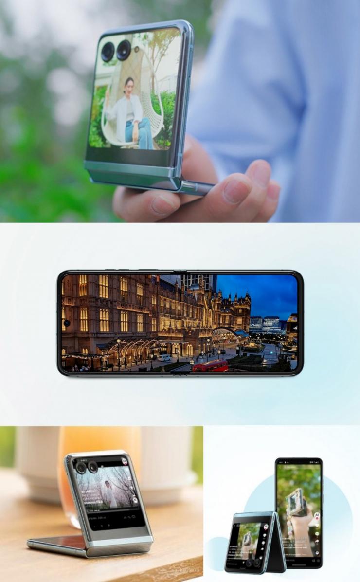 聯(lián)想發(fā)布 moto razr 40 系列折疊屏手機