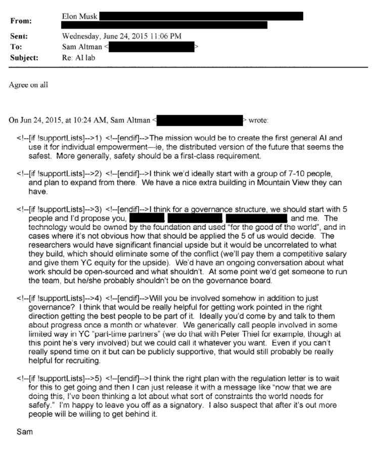 重磅！馬斯克起訴 OpenAI