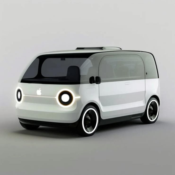 蘋果汽車原型細(xì)節(jié)曝光：外型酷似面包、游戲手柄開車！