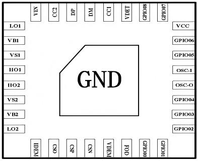納祥科技NX7008，可功能覆蓋IP6802的無線快充IC，支持Qi2.0協(xié)議