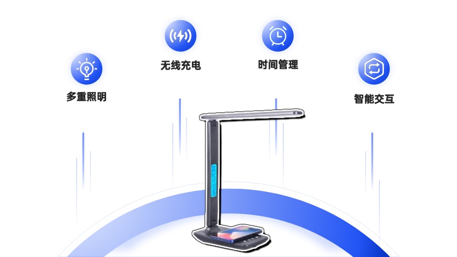 納祥科技客戶案例:基于單片機的多功能LED智能臺燈方案