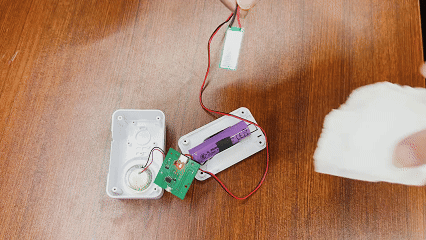 感應(yīng)PCBA遇水短路發(fā)警報(bào)！一文詳解納祥科技水浸報(bào)警器方案