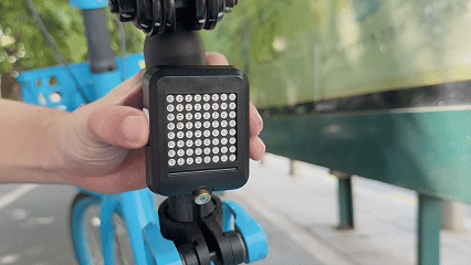 納祥科技可辨別轉(zhuǎn)向的單車尾燈方案，陀螺儀智能感應(yīng)，多模式復(fù)合警示更可靠