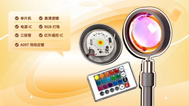 納祥科技客戶案例:一文了解基于低功耗單片機(jī)的落日氛圍燈方案