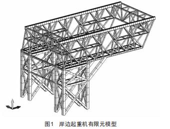 基于有限元法的岸邊起重機(jī)模態(tài)分析