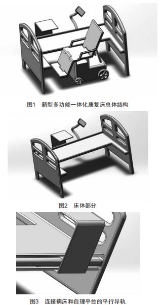一種新型多功能一體化康復床的設計