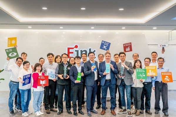 E Ink元太科技獲得2022亞洲企業(yè)社會(huì)責(zé)任獎(jiǎng)(AREA)三項(xiàng)大獎(jiǎng)