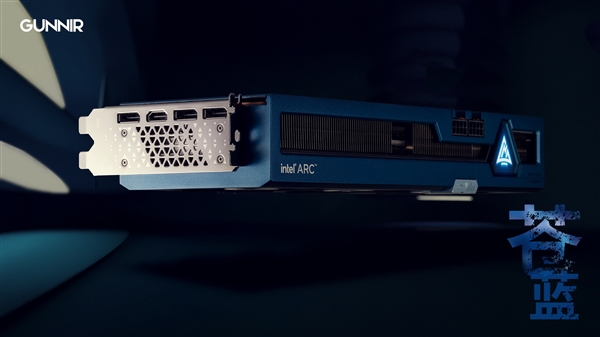 罕見的藍(lán)黑雙煞！藍(lán)戟Intel Arc A770顯卡精美圖賞