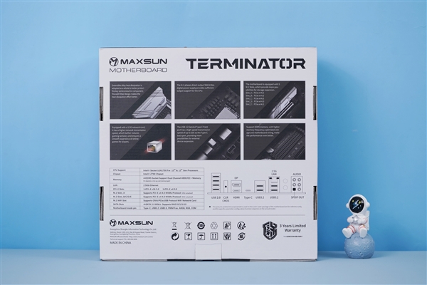 13代酷睿絕配！銘瑄終結(jié)者Z790M D5主板圖賞