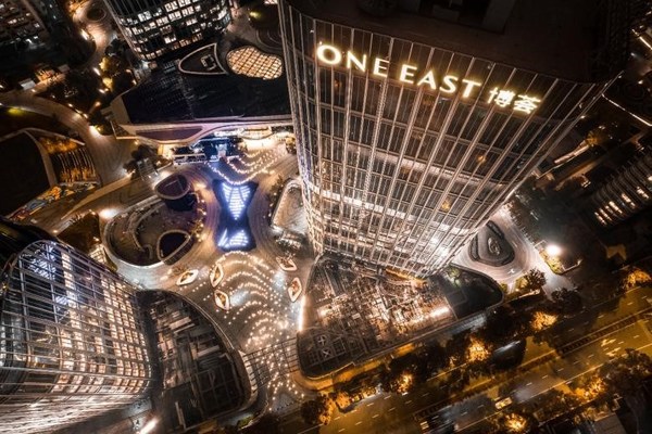 博薈廣場 ONE EAST 航拍圖