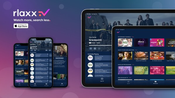rlaxx TV now available for iOS and iPadOS rlaxx TV now available for iOS and iPadOS