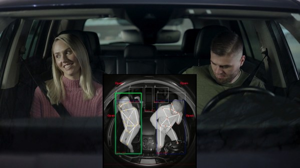 鏡泰（Gentex）座艙監(jiān)測系統(tǒng)可以跟蹤乘客及其行為，以及物體和其他環(huán)境因素。