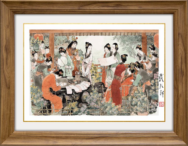 使用佳能imagePROGRAF PRO系列大幅面打印機(jī)生產(chǎn)的版畫作品與原作幾乎沒有差異