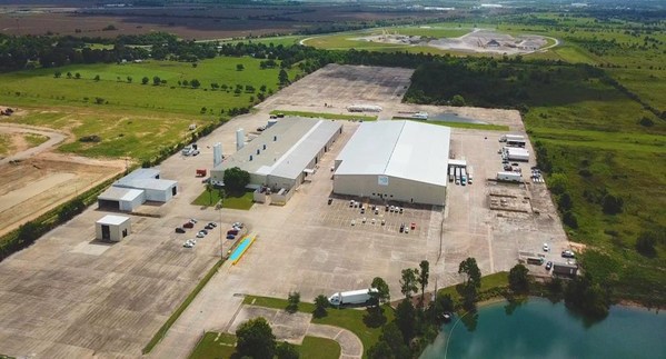 位于美國德克薩斯州沃勒的廠區(qū)俯瞰圖