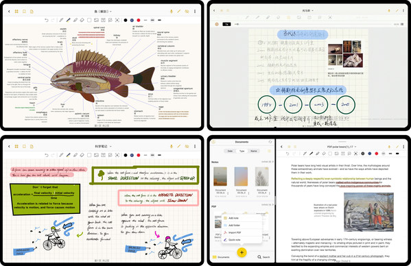 OPPO平板上的云記表現