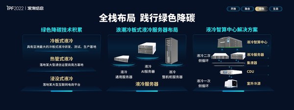 浪潮信息與京東云聯(lián)合發(fā)布天樞(ORS3000S)液冷整機(jī)柜服務(wù)器