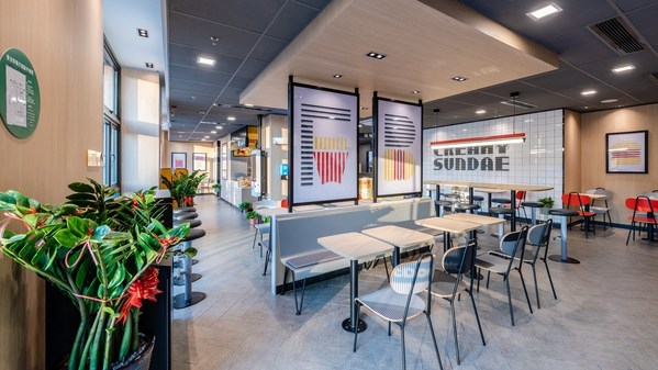 便利、舒適、歡快的麥當(dāng)勞餐廳