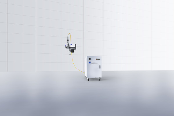 通快 TruFiber P 系列可搭配通快加工頭和智能模塊，構成整體解決方案