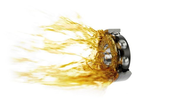 帶離心盤(pán)的高效球軸承：自由旋轉(zhuǎn)的離心盤(pán)將污染和過(guò)溢油脂隔離在軸承之外