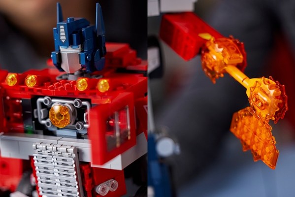 樂高(R)變形金剛擎天柱套裝以經(jīng)典G1版擎天柱角色為原型 樂高(R)變形金剛擎天柱套裝以經(jīng)典G1版擎天柱角色為原型
