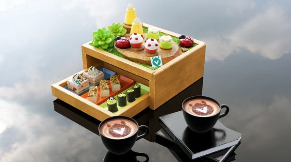 “萬豪旅享家X支付寶會員合作”聯(lián)名下午茶效果圖 “萬豪旅享家X支付寶會員合作”聯(lián)名下午茶效果圖