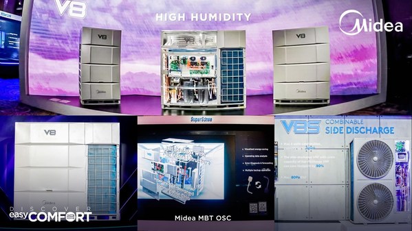 美的MDV8多聯(lián)機(jī)正式登陸海外市場，引領(lǐng)行業(yè)技術(shù)變革