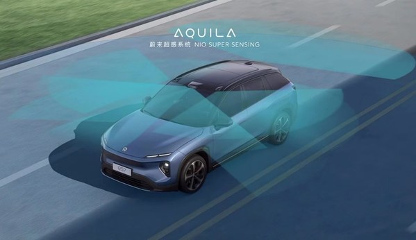 Innovusion加持，蔚來首款搭載激光雷達SUV 車型ES7驚艷亮相
