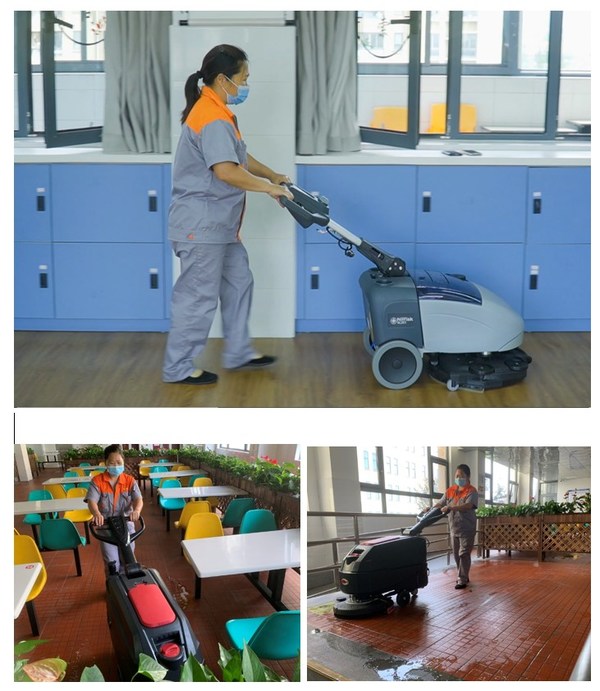 以愛護航，聯(lián)合抗疫 | 力奇清潔設(shè)備公益校園行