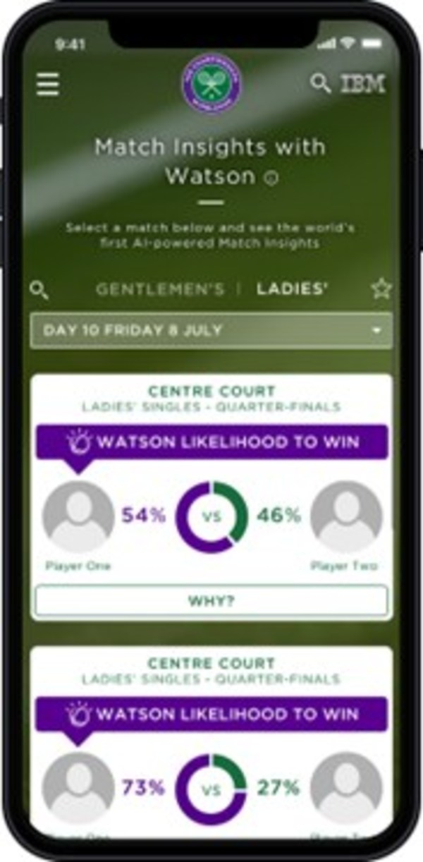 IBM揭曉為2022溫網(wǎng)錦標賽打造的全新AI和云賦能的球迷觀賽體驗