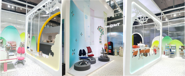 兒童學(xué)習(xí)桌品牌護(hù)童科技亮相2022中國(guó)家博會(huì)（廣州）