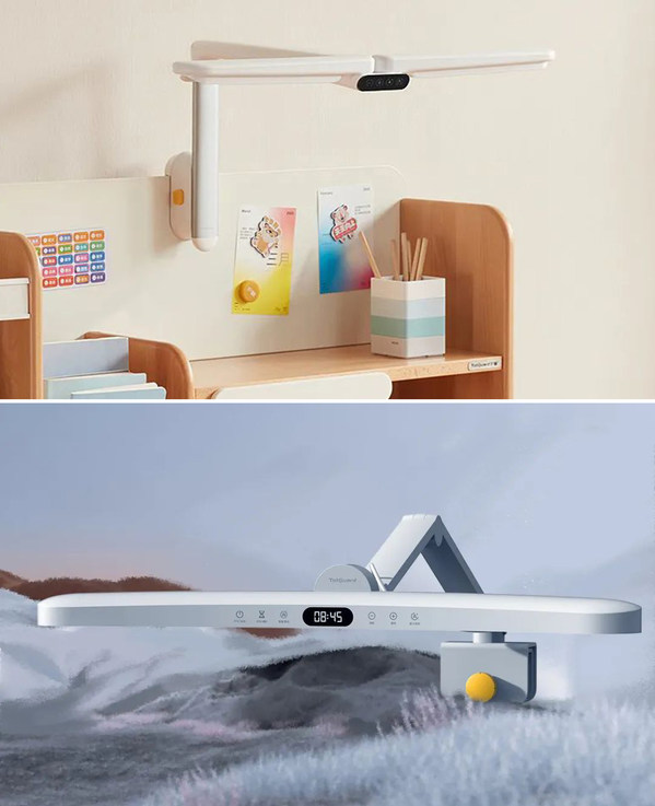 護(hù)童兔大師護(hù)眼燈（上）、護(hù)童半米燈（下）