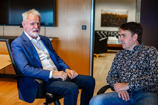 Bjarni V. Halldorsson leading author on the paper with Kari Stefansson founder of decode genetics and an author on the paper. Bjarni V. Halldorsson leading author on the paper with Kari Stefansson founder of decode genetics and an author on the paper.